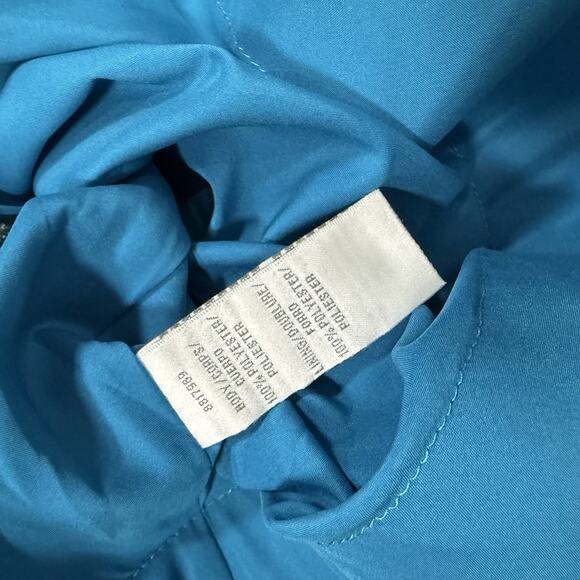 Theia Tabitha Long Sleeve Gown Dress Women's Size 4 Floral Navy Blue - Picture 13 of 14